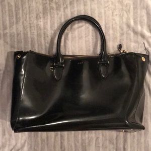 Black Ralph Lauren briefcase